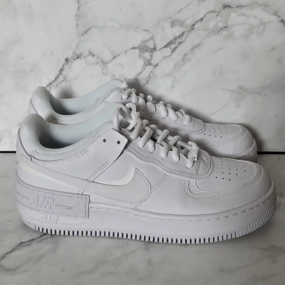 Nike Air Force 1 Shadow White Womens Sneakers Shoes 9
